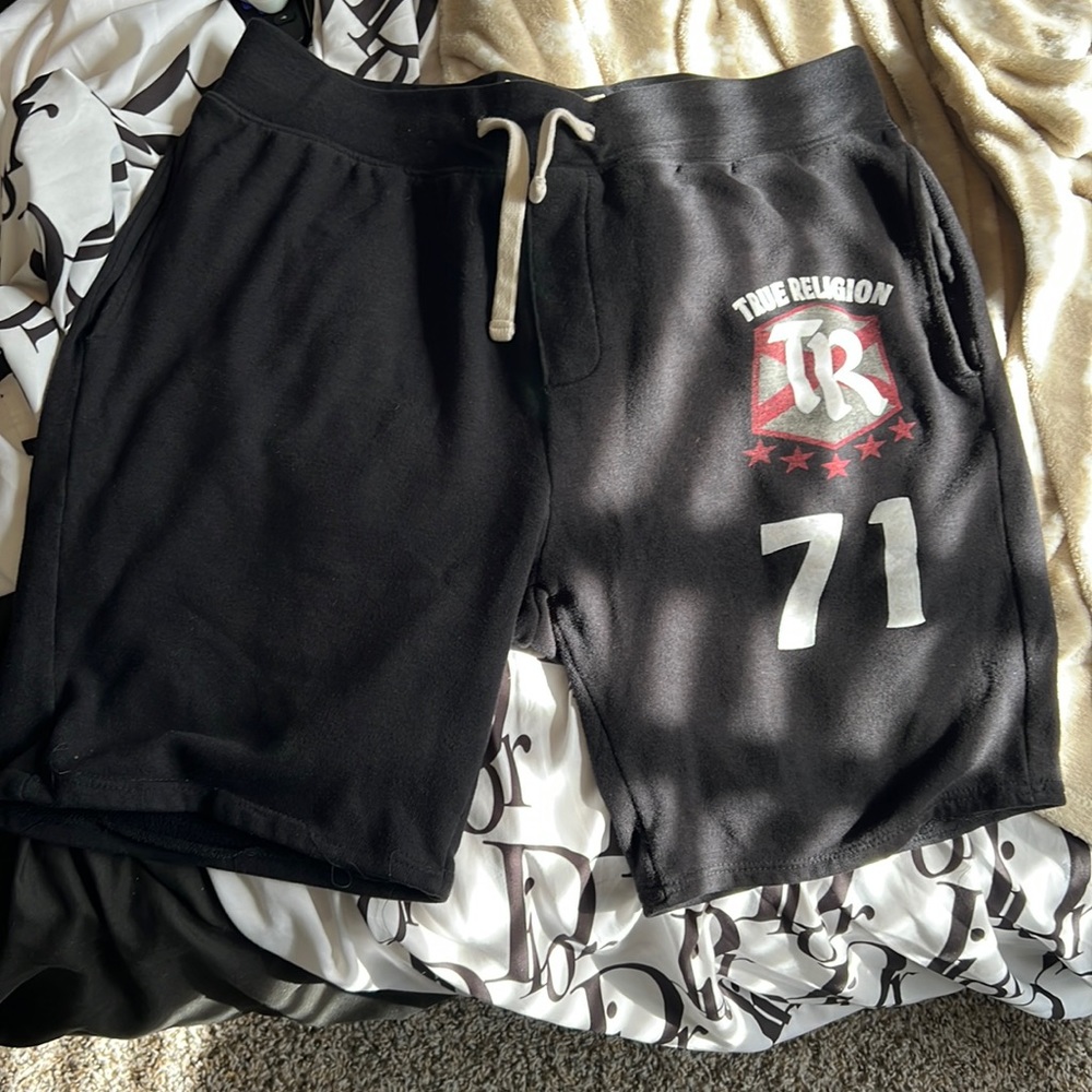 True Religion Sweat Shorts. Mens M